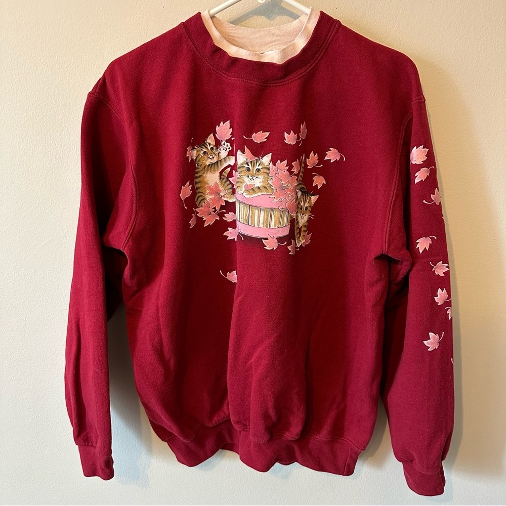 Vintage Cat Sweatshirt